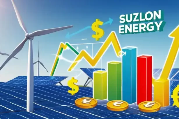 Image showing Suzlon Energy, a leading wind energy company, focused on renewable energy and sustainable power solutions.